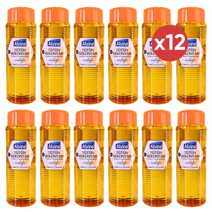 Alvina Tabak Eau de Cologne 400ml 12-Pack – Grote Voordeelverpakking