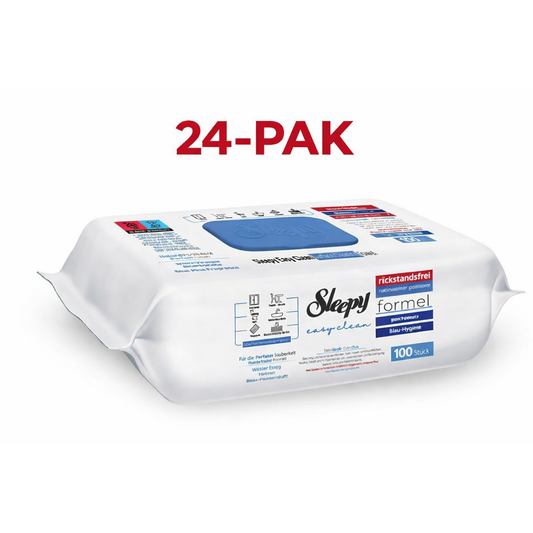 Sleepy Oppervlaktereinigingsdoekjes Bleekmiddel 24x100 Doekjes – Krachtige Hygiëne