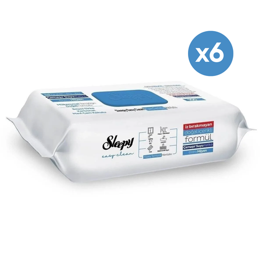 6x Sleepy Oppervlaktereinigingsdoekjes met Bleekmiddel – 100 stuks