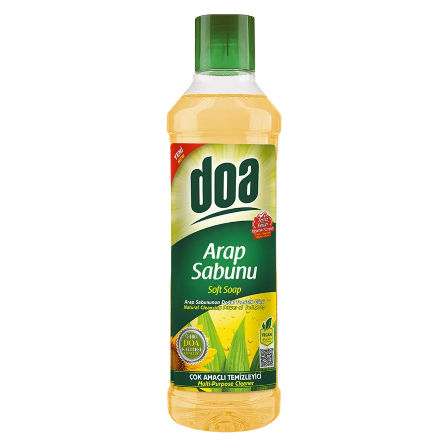 Doa & Vapurcu Groene Zeep Set 1L + 500g – Voordeel 1+1 Krachtige Reiniging