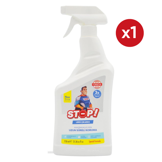 x1 STOP Vlekkenverwijderaar Spray 750ml – Krachtige Multireiniger