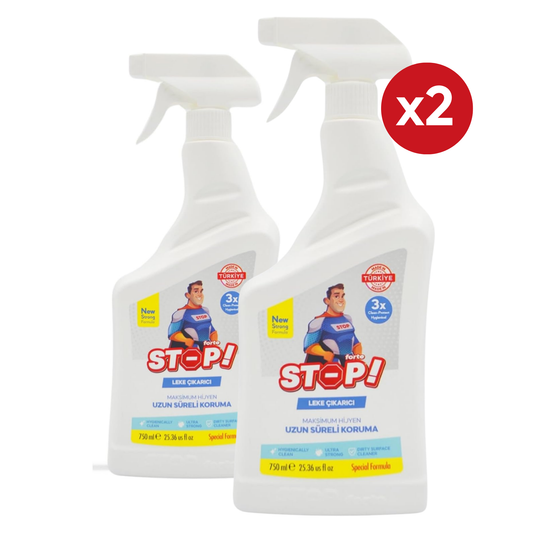 x2 STOP Vlekkenverwijderaar Spray 750ml – Krachtige Multireiniger
