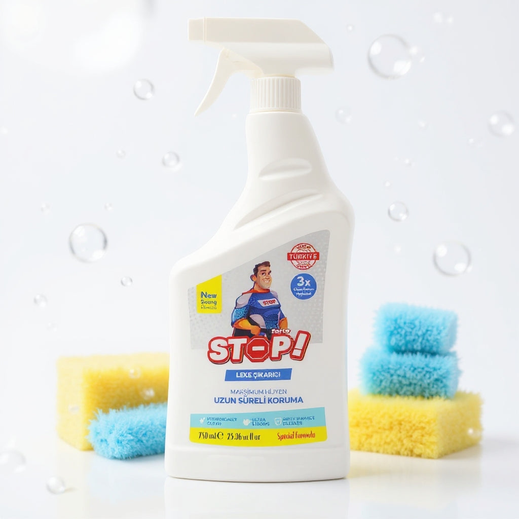 x2 STOP Vlekkenverwijderaar Spray 750ml – Krachtige Multireiniger