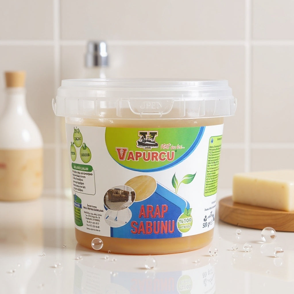 Vapurcu Traditionele Groene Zeep 500g 4-Pack – Krachtige Natuurlijke Reiniger Voordeel